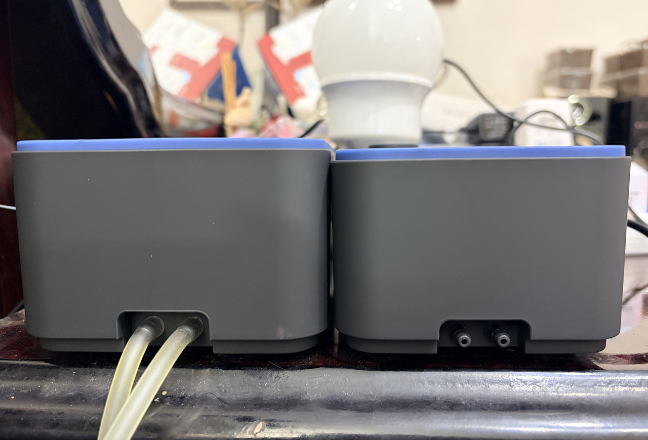 MR AQUA 水族先生新型超靜音打氣機 480D高度比較