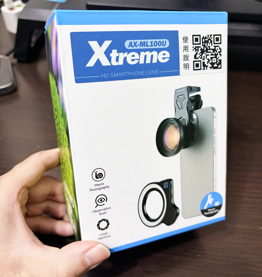 APEXEL Xtreme 微距鏡頭AX-ML100U